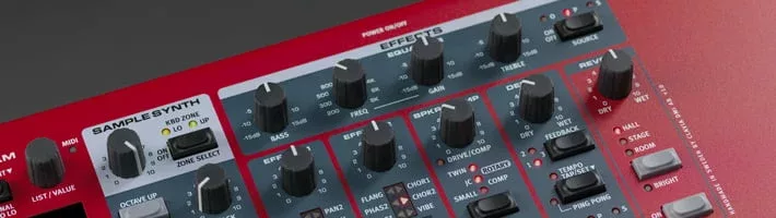 nord electro 6 effects section