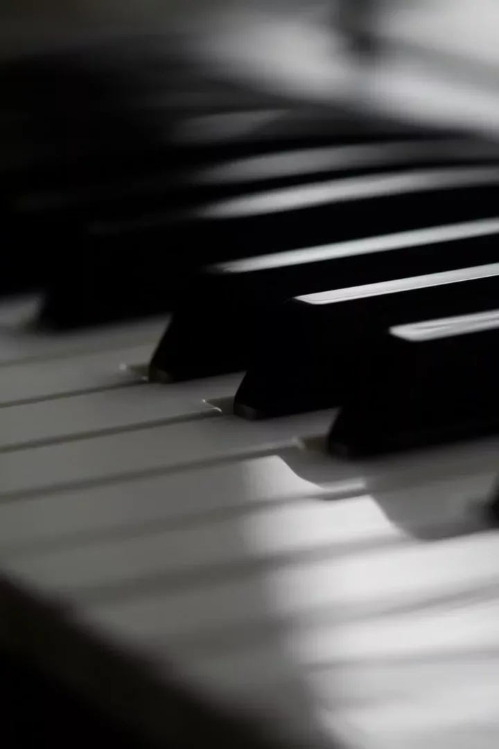 How to Fix Piano Keys That Stick, side profile piano keys
