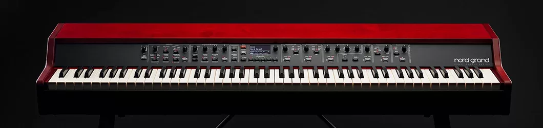 nord grand digital piano horizontal view